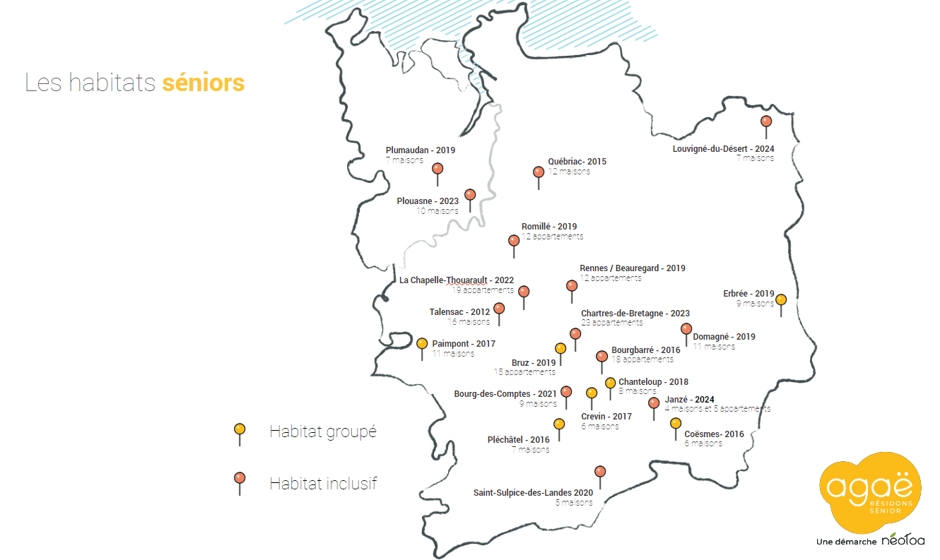 implantation résidence Agaë